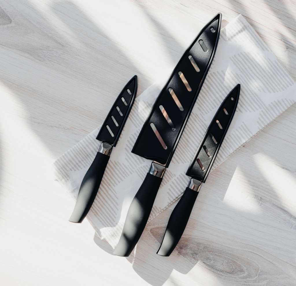 Dura Titan 4pc Knife Set W/Sheaths - Gallery 13