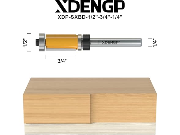 XDENGP Top and Bottom Bearing Flush Trim