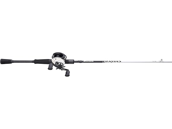 Abu Garcia 7'3" Veritas Low Profile Baitcast Reel and Fishing Rod Combo