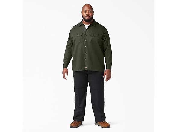 Dickies Work Shirt Olive (S)