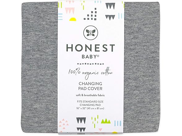 HonestBaby Cotton Changing Pad Cover