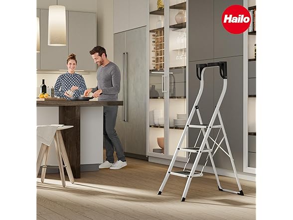 HAILO K75 ComfortLine 3-Step Ladder