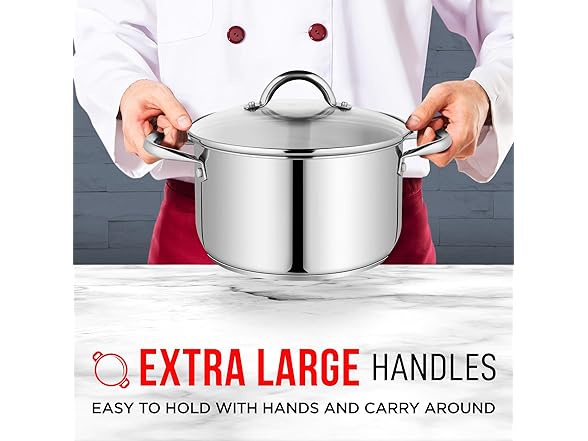 Bakken-Swiss 5-Qt Stainless Steel Stockpot
