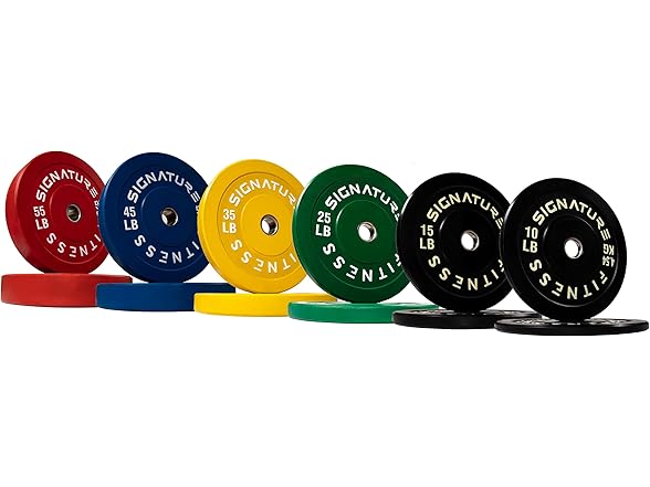 Fitvids 2" Olympic Bumper Plate 35LB, Pair