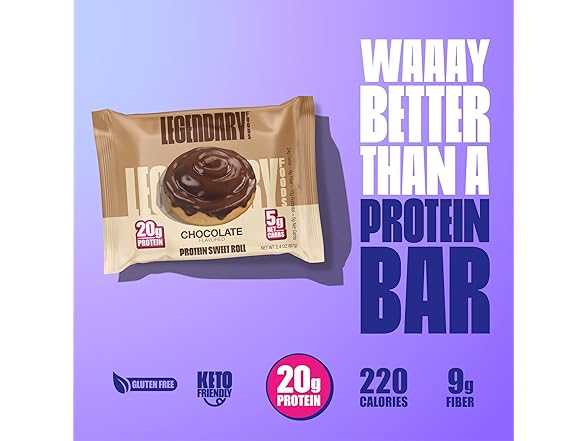 Legendary Chocolate Sweet Roll, 8pk