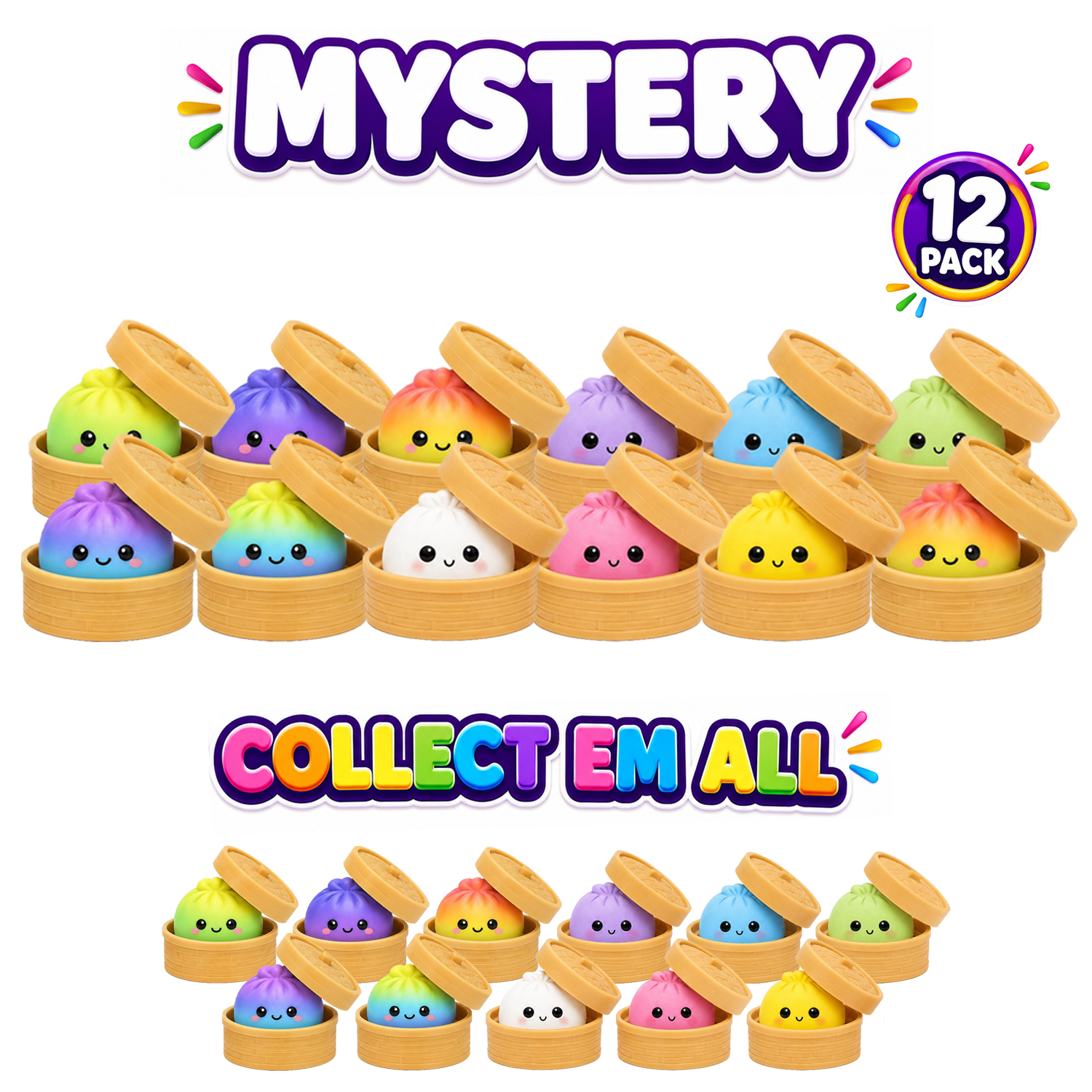 Twilight Squishy Sensory Toys Dumpling - Your Choice - Gallery 13