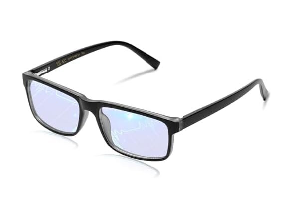 VMJFBJ Blue Light Blocking Glasses Black