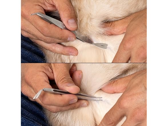Tweezerman Pet Dog & Cat Tick Remover Tweezer Kit