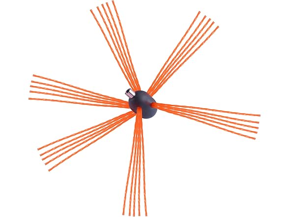 30 Feet Chimney Sweep Kit, w/ 9 Reinforced Nylon