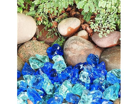 Recycled Glass in Bahama Blend
