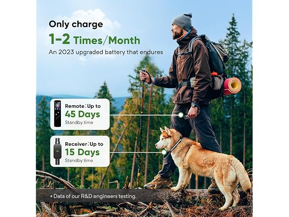 PFIXV Dog Training Collar 2 Dogs with Remote Control