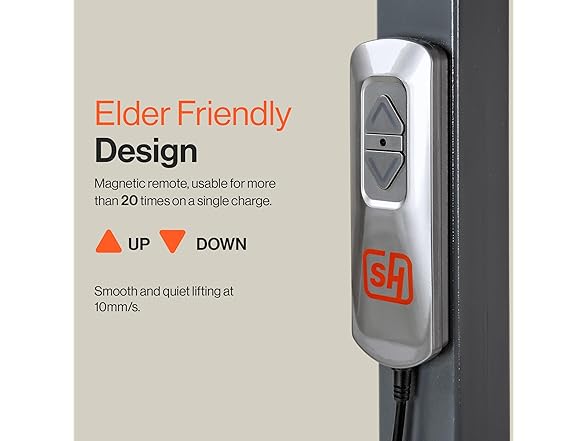 SuperHandy GUT169 GoRise Electric Floor to Stand Lift