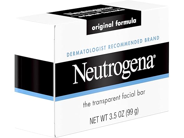 Neutrogena Amber Facial Cleansing Bar 3.5oz