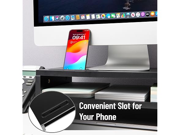 Mind Reader Monitor Stand with Phone