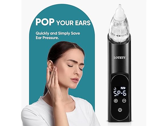 Ear Pressure Relief Device