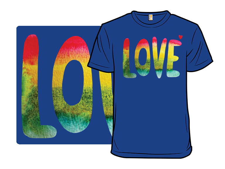 Watercolor Rainbow Love - Gallery 7