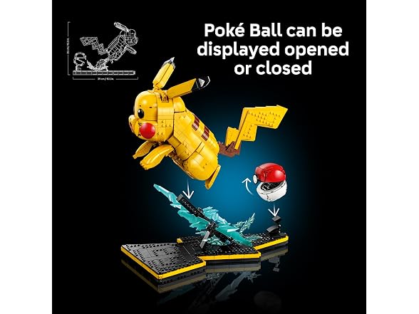 LEGO Pokémon Pikachu and Poké Ball