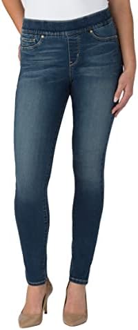 Levi Strauss Signature Gold Women's Totally Shaping Pull-on Skinny Jeans (Available in Plus Size), Harmony, 2 Short