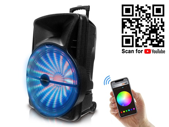 Technical Pro 18" Rechargeable Speaker