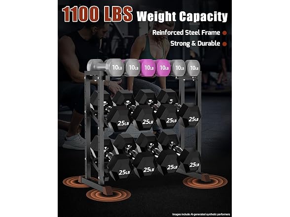 Heavy Duty Adjustable Weight Storage Rack