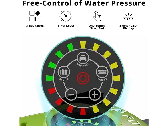 FOTING BC1605826043998 Pressure washer (Green) (Open Box) - Gallery 3