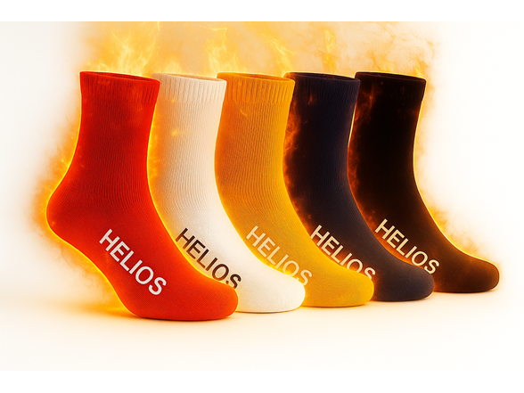 HELIOS ALL DAY Thermal Retaining Socks - 2 PAIR
