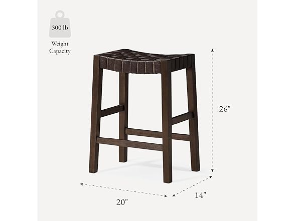 Maven Lane Emerson 26" Counter Stool