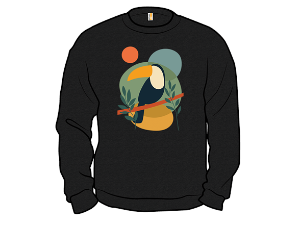 Toucan and Plants
