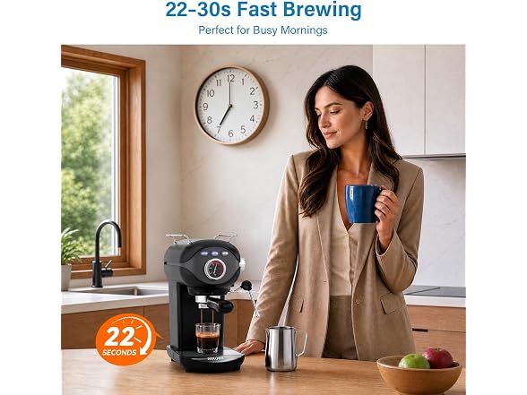 XIXUBX Espresso Machine | EM700-BL