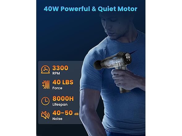 Sagmik Handheld Deep Tissue Muscle Gun
