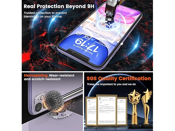 EZ-GLAZ-4 Pack for iPhone 11 Screen