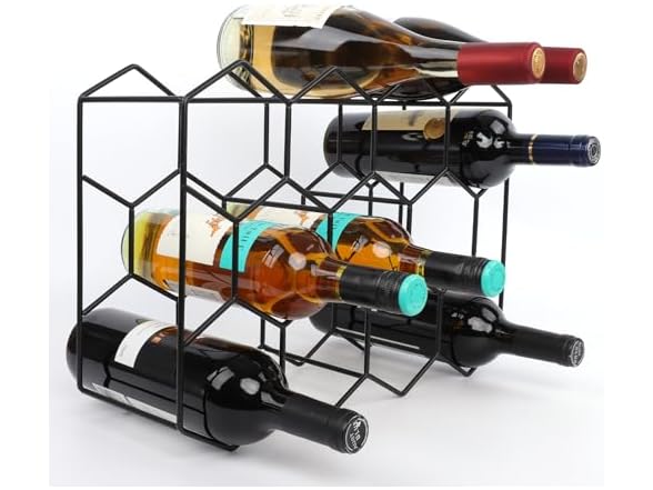 Stainless Steel Countertop Wine Bottle Holder