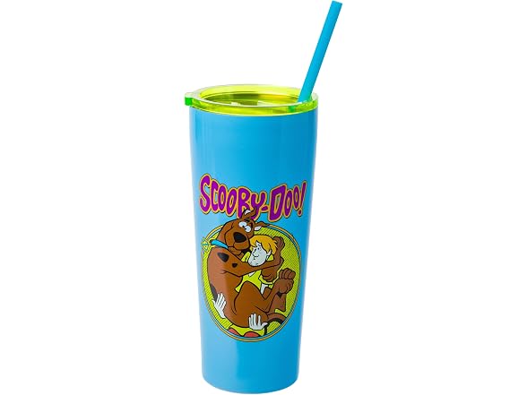 Scooby Doo Scared Shaggy, Stainless Steel Tumbler, 22oz