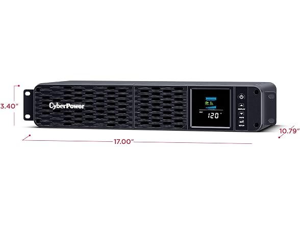 PFC Sinewave UPS Battery Backup and Surge Protector 8 Outlets