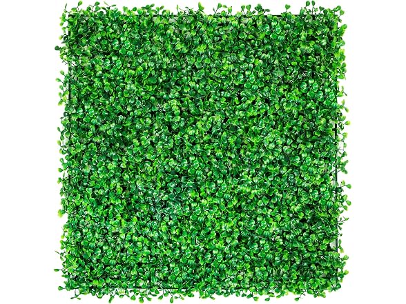 Artificial Boxwood Panel UV 24pcs Boxwood Hedge