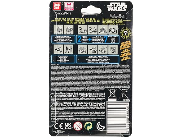Tamagotchi Nano x Star Wars: R2-D2 Tamagotchi