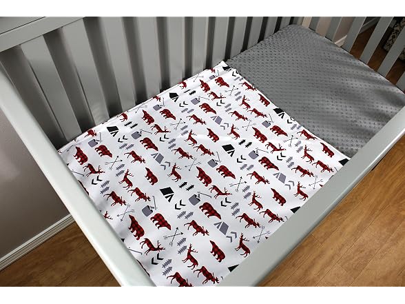 Dear Baby Gear Bears Deluxe Baby Blanket