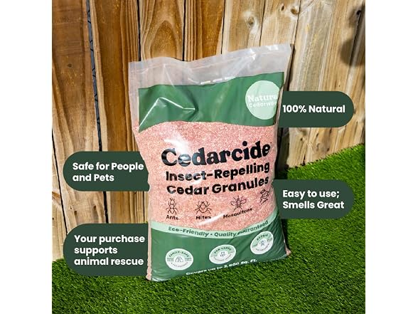 Cedarwood Lawn Patio Granules | Repels
