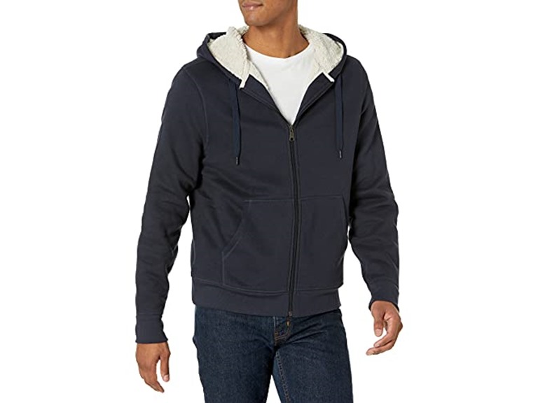 Amazon Essentials Mens Sherpa Lined Zip Hoodie - Gallery 13