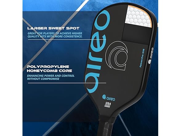 AIREO Falcon Pro O16 Pickleball Paddle