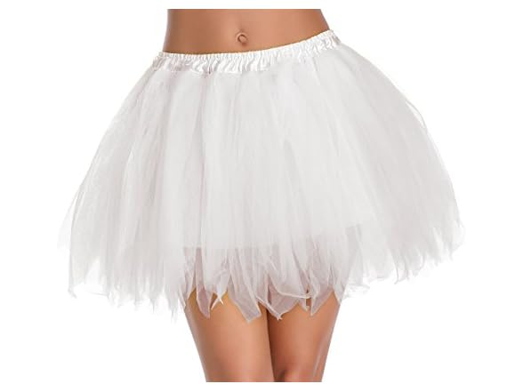 v28 Women (L) v28 Skirt Plus Size US: 10-18 White