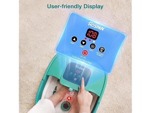HOSPAN Collapsible Heated Foot Spa