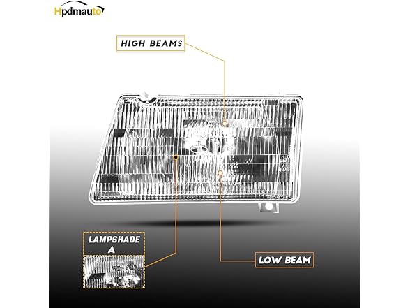 Headlight fit for Peterbilt 385/377