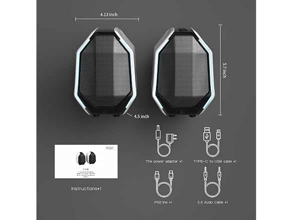 Computer Speakers for Desktop PC