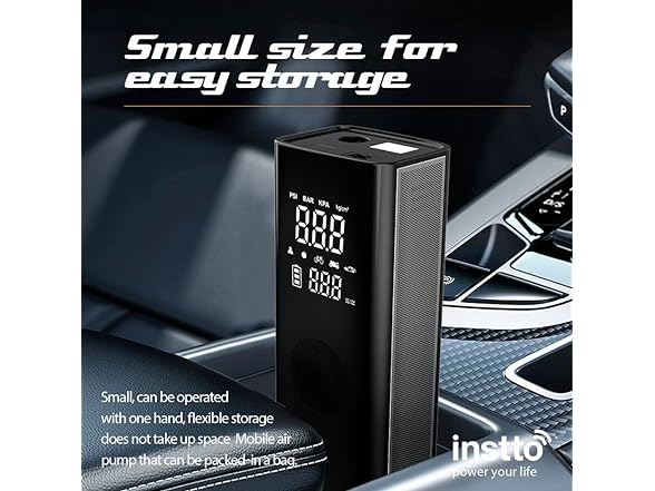 Instto Smart Portable Air Pump