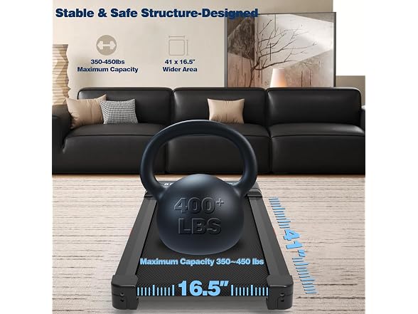 TRAILVIBER Walking Pad Treadmill