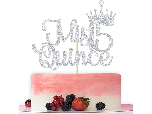 Bytorjar Mis Quince 15 Cake Topper