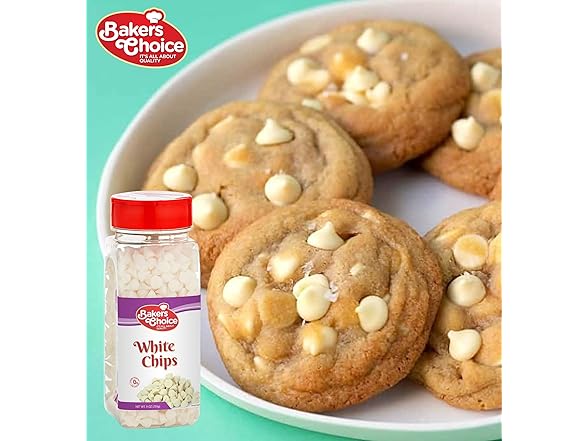 Bakers Choice White Choc Chips Non Dairy