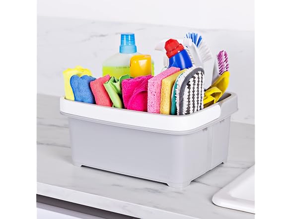Minky Storage Caddy, Grey, One Size