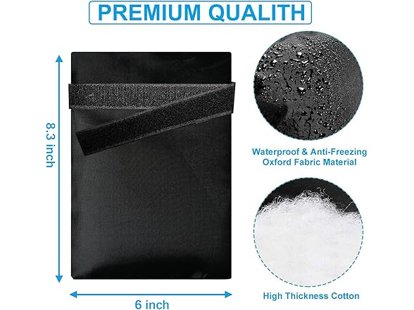 Actgan Outdoor Faucet Covers for Winter